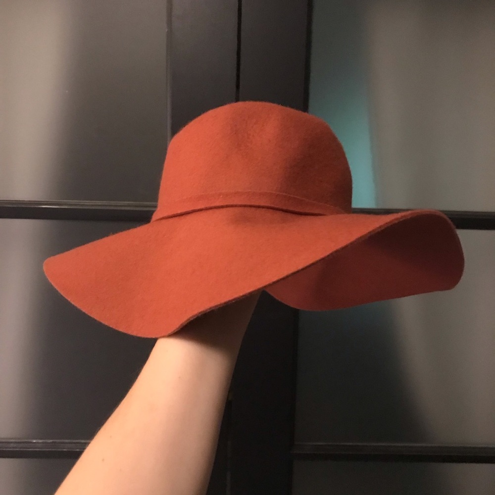 Floppy orange hat